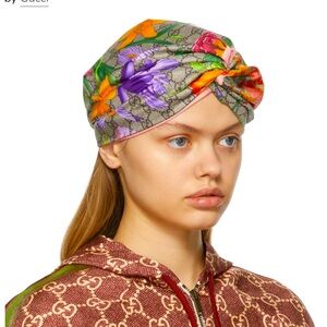 GG Floral Turban Headband